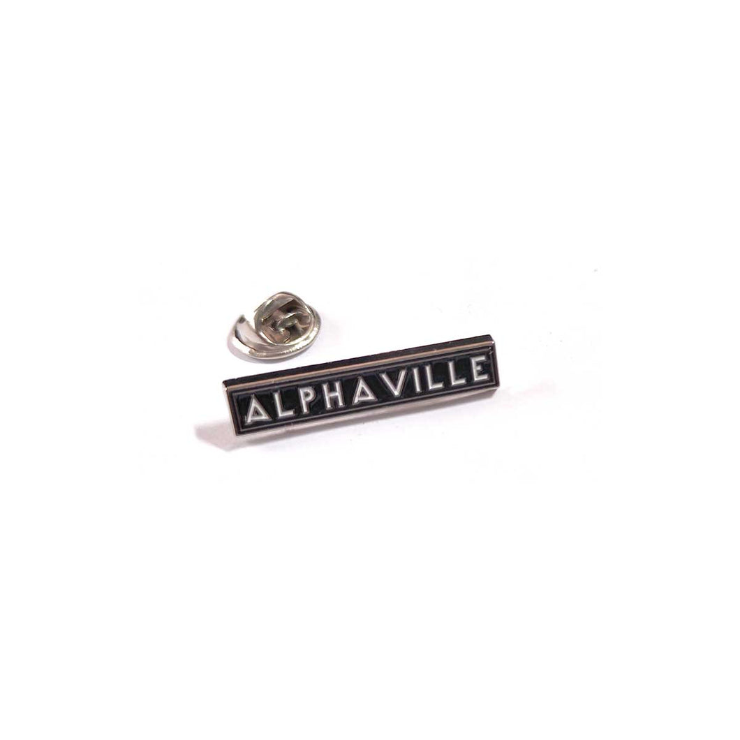 Alphaville - Logo Metal Pin 30 mm